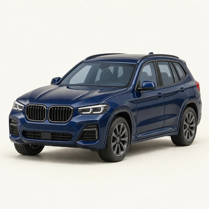 BMW X3에서 모티브를 얻은 미니어처 일러스트