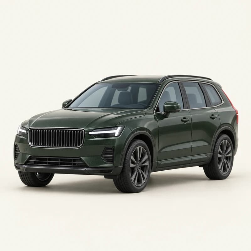 볼보 XC60에서 모티브를 얻은 미니어처 일러스트